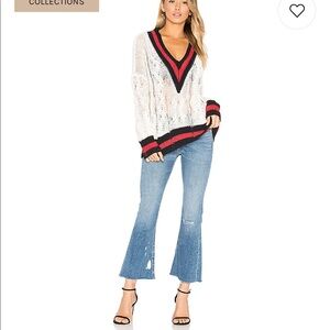 NEW • Rag & Bone • Crop Flare Jean Maybrook Blue